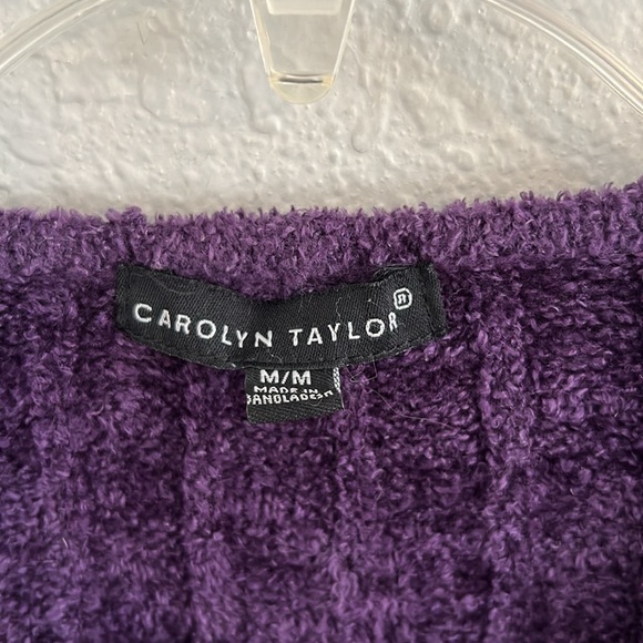 Plush purple sweater - Picture 4 of 5